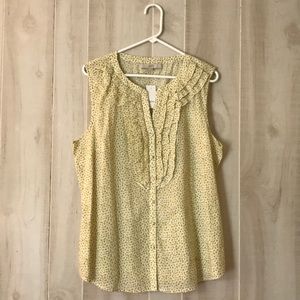 Loft Patterned Tank Top